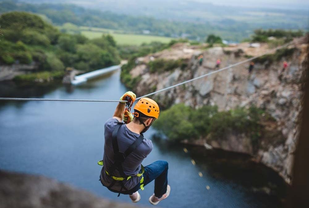 The most rewarding zip wire in Cornwall