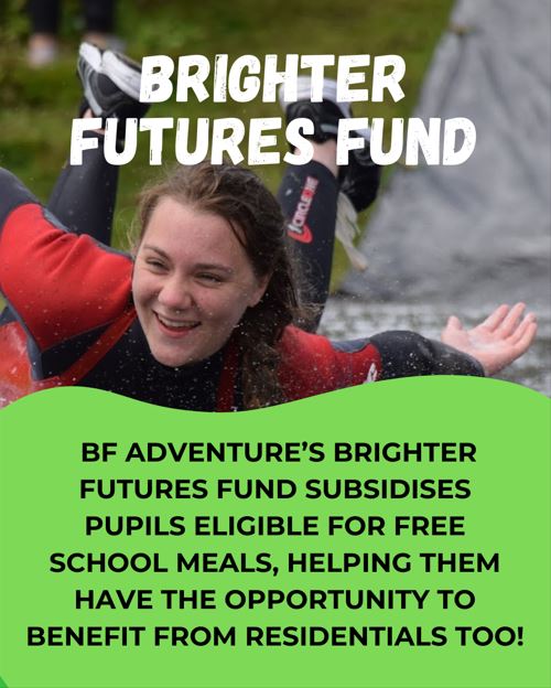 Brighter Futures Fund for pupils eligible for free school meals